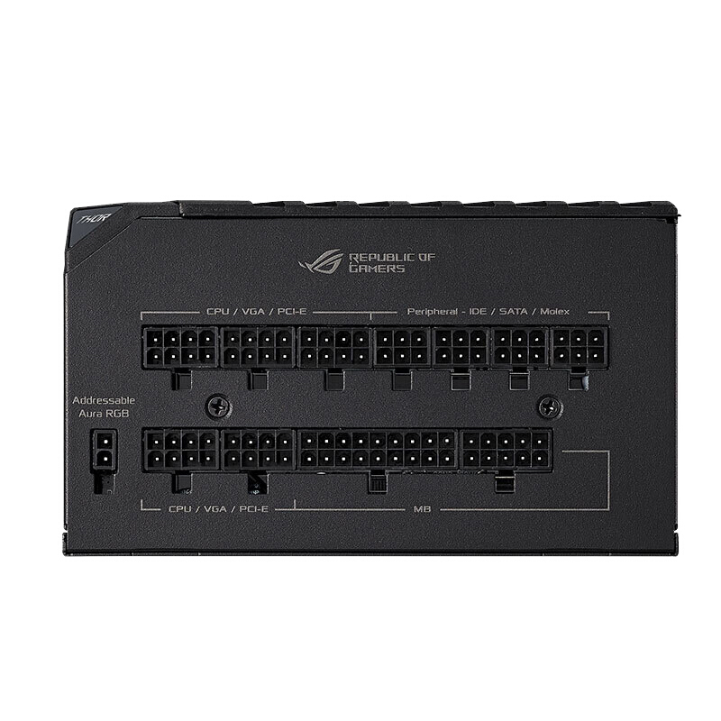 华硕(ASUS)ROG-THOR雷神850W 全模组白金牌台式电脑主机机箱电额定1200W