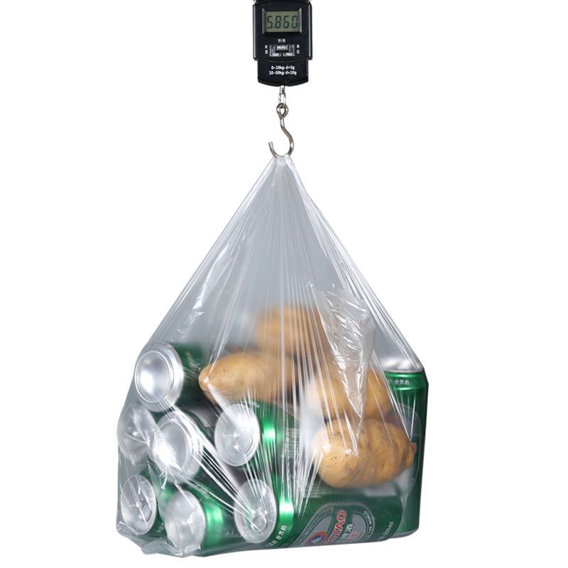 买500送300食品方便袋背心袋手提袋市饭店打包袋|白26宽X40高 新店开张买500送300
