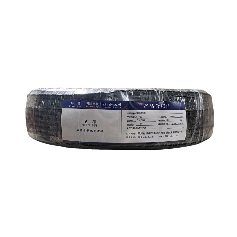 廷穗(TINGSUI)铜芯电缆YJV22-0.6/1KV-3*400 米