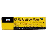 恒健 硝酸益康唑乳膏 10克 皮肤念珠菌病的治疗 治疗体癣 股癣 足癣 花斑癣