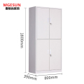 麦格尚 文件柜办公柜钢制铁皮柜档案柜凭证柜矮柜带锁 800*390*1800MM 通双节文件柜