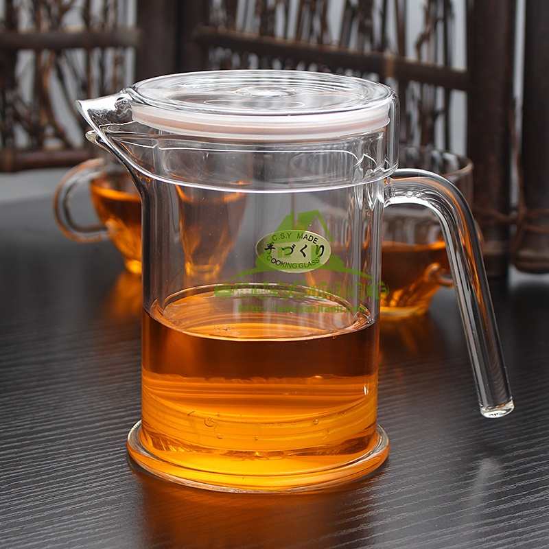 新款913泡茶杯玻璃茶具过滤内胆 玻璃泡茶器 红茶泡茶杯雪菊杯绿茶泡水杯水具