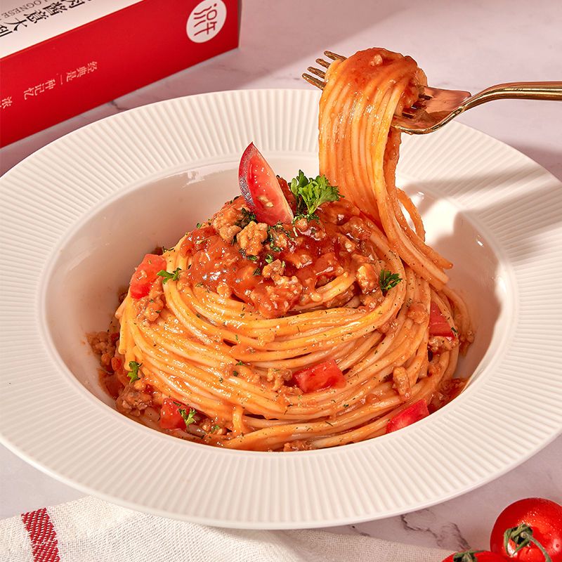 奶油肉酱1盒识午意大利面番茄肉酱黑椒牛肉咖喱鸡肉通心粉速食囤货1