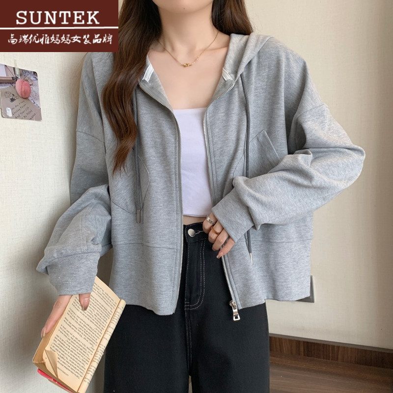suntek女士卫衣帽衫