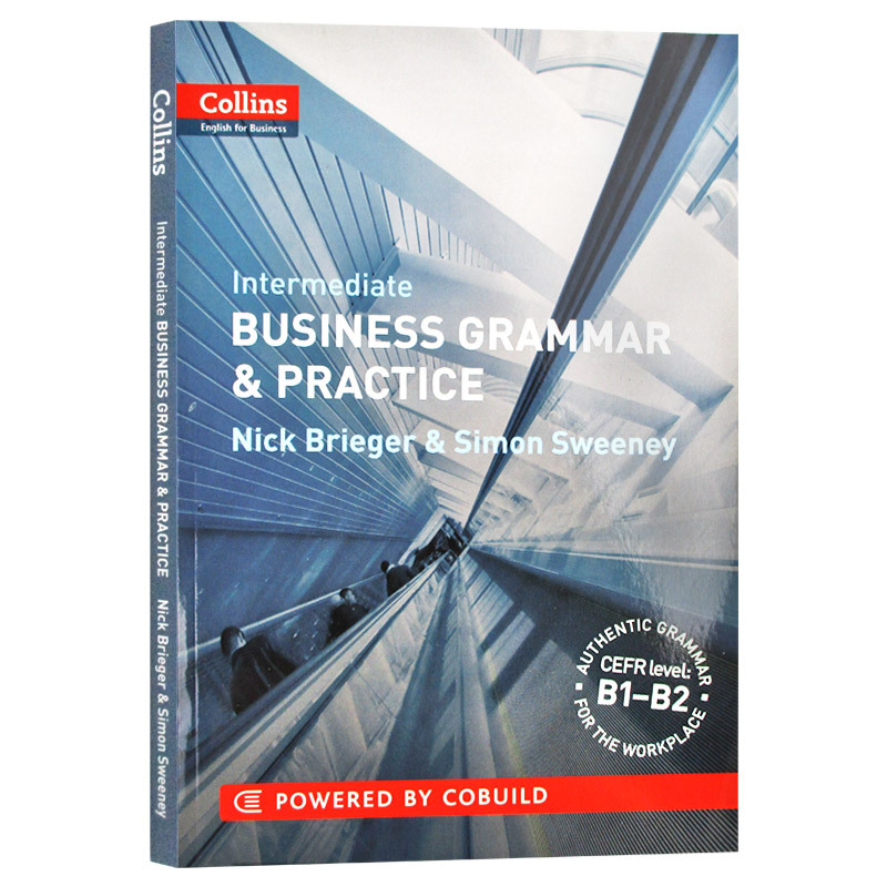 [正版]华研原版 柯林斯商务英语 语法与实践 中级 英文原版 Business Grammar & Practice B