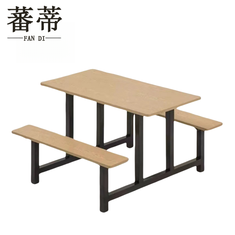 蕃蒂连体餐桌4人位套高清大图