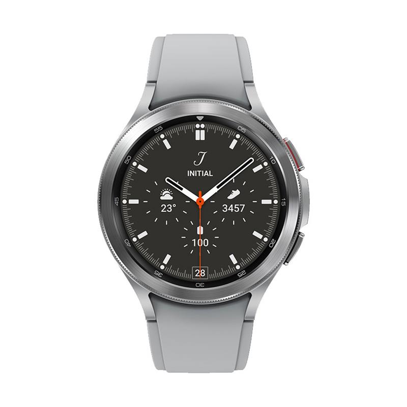 三星 Samsung Galaxy Watch4 Classic 运动智能手表 Wear OS系统 蓝牙版 46mm 雪川银高清大图