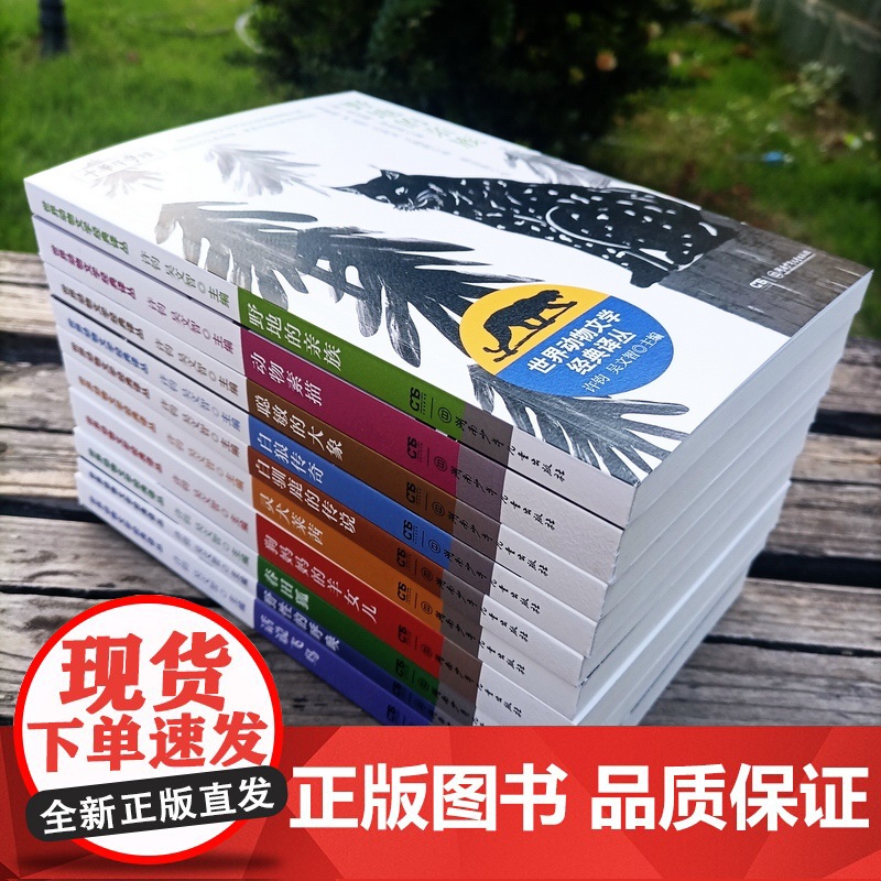 世界动物文学经典译丛 全10册 7-14岁少儿外国儿童文学故事小说图书 春田狐 小学生一二三四五六年级课外阅读物书籍 湖高清大图