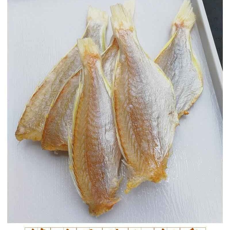 渔民自晒咸鱼干新鲜7成干金线鱼干红三鱼干海鱼剥皮鱼250克视频