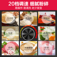 豆腐机家用小型豆浆机纳丽雅(Naliya)破壁磨浆机肠粉打米浆机做豆花机磨粉全自动 2升家用款