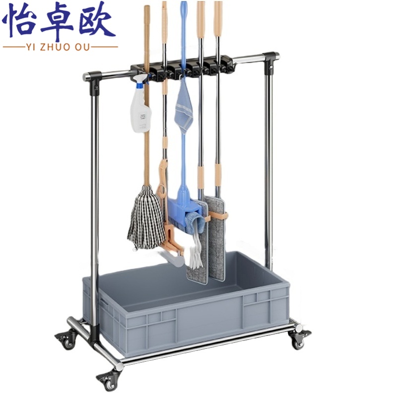 怡卓欧拖把架5拖6钩高清大图