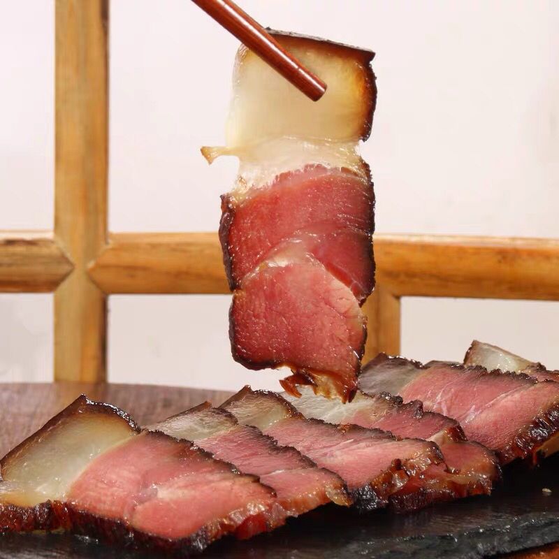 正宗农家烟熏土猪老腊肉五花腊肉 烟熏腊肉3斤