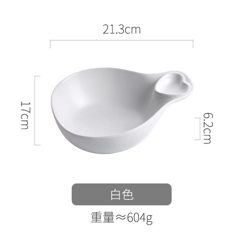 家柏饰(CORATED)北欧烘培碗带手柄烤箱专用陶瓷碗创意早餐焗饭碗盘水果沙拉碗家用 藏青高清大图
