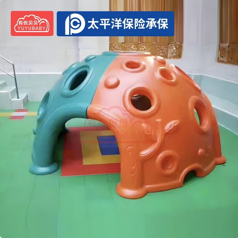 有优贝贝幼儿园户外设备攀爬架室内加厚爬山坡攀爬攀岩高清大图