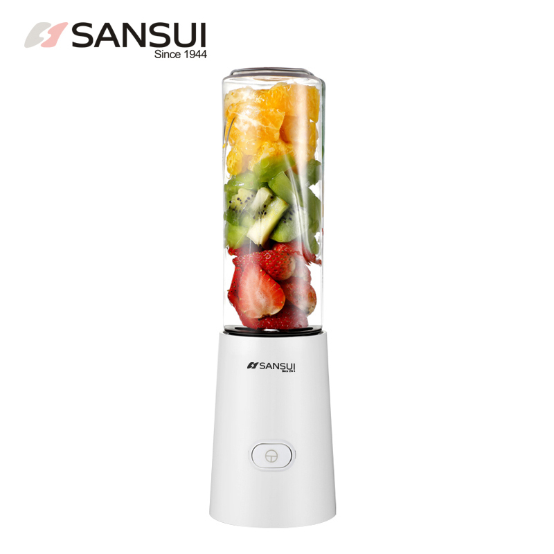 山水(SANSUI)榨汁机SJ-M33便携式榨汁杯全自动多功能学生便携式果汁机随行杯一机两杯家用料理机原汁机