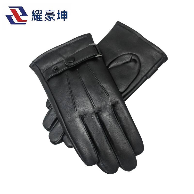 耀豪坤羊皮防寒手套D46T/副高清大图