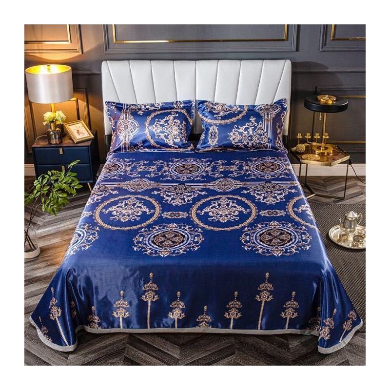 冰丝凉席单件大凉席冰凉顺滑舒适透气凉席炕席印花凉席夏季用