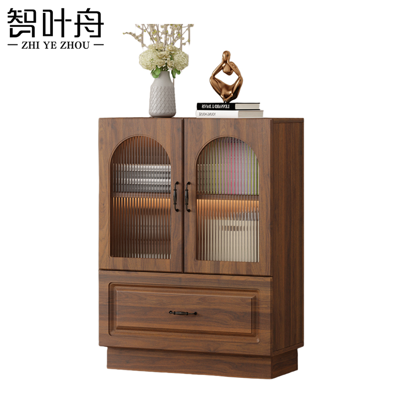 智叶舟矮柜800*365*1068mm台高清大图