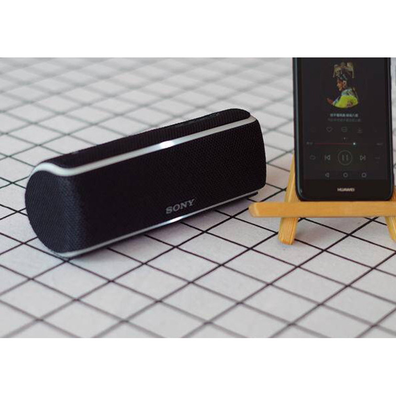 Sony/索尼 SRS-XB21无线蓝牙防水防尘重低音音箱户外派对便携音响 红色