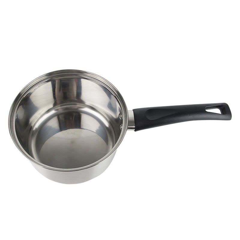 爱仕达奶锅304不锈钢16cm无涂层小奶锅宝宝辅食锅燃气灶电磁炉通用 G1916奶锅图片