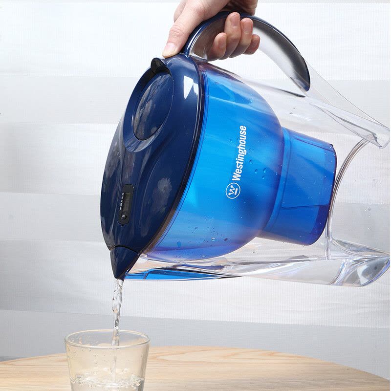 西屋(WESTINGHOUSE)净水壶WT-B02过滤净水器 家用滤水壶 净水壶 3.5L宝蓝色图片