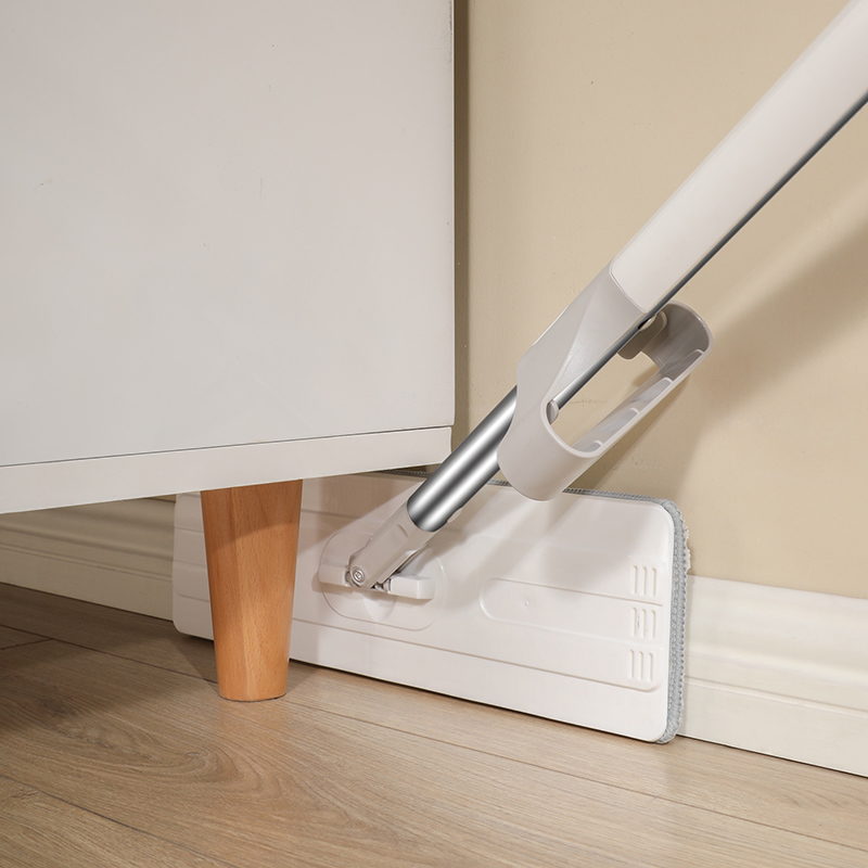 美丽雅maryya平板拖超细纤维拖把头不锈钢耐用设计国产平板拖把高清大图