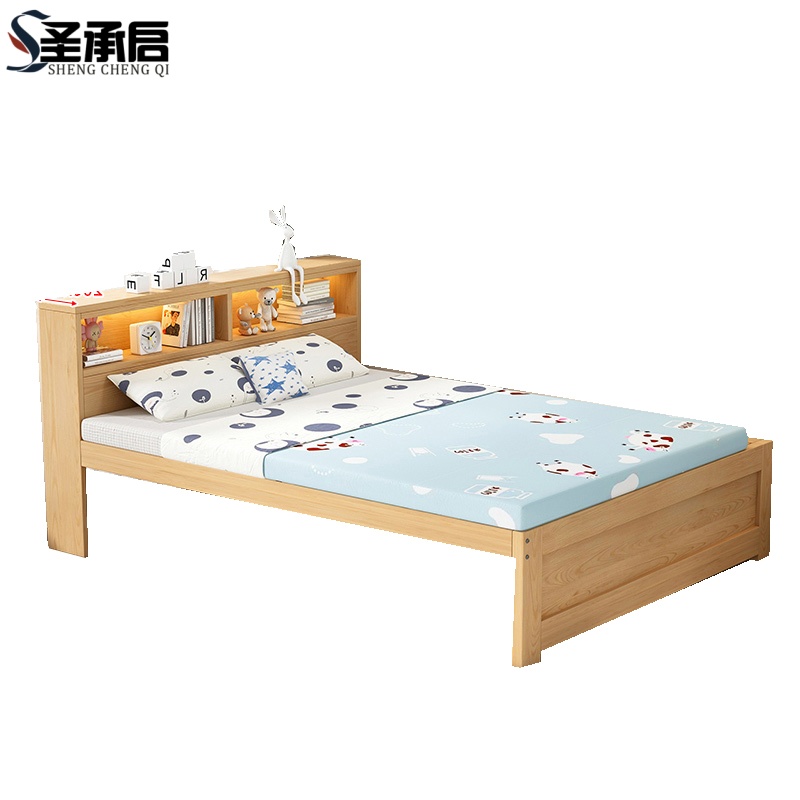 圣承启 单人床 1.2*2米张高清大图