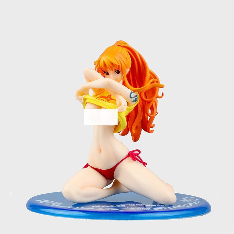 明画动漫模型海贼王手办衣泳b娜美t恤ver20比基尼摆件