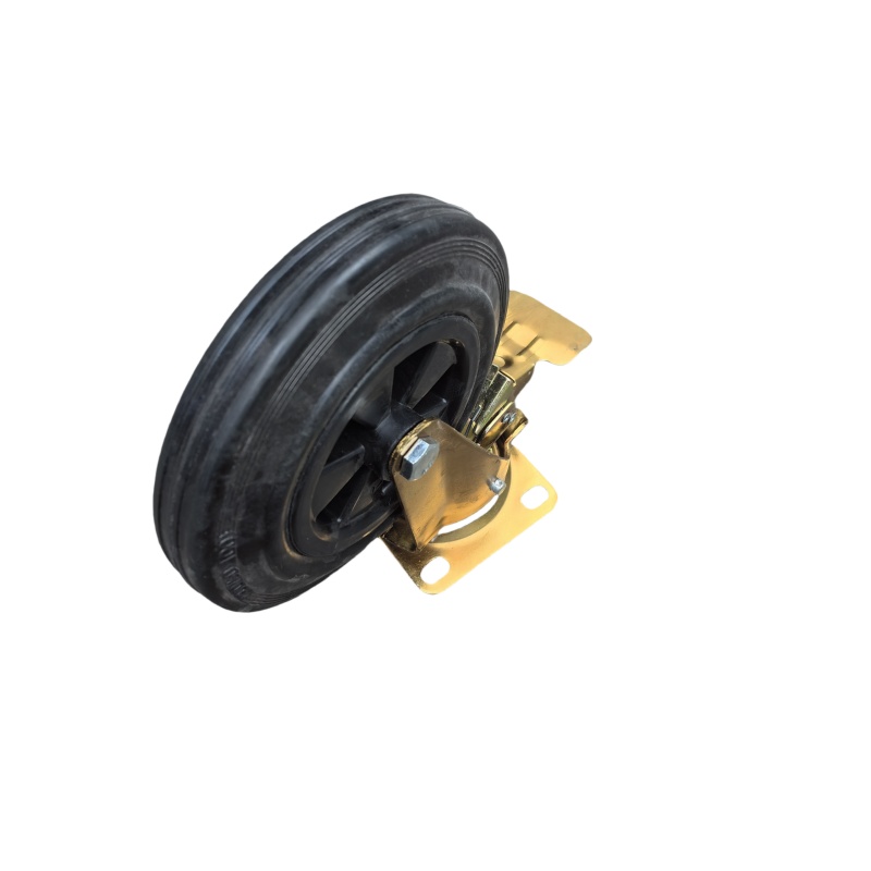 三猫树 轮子/垃圾箱轮子/ 8寸 橡胶 个高清大图