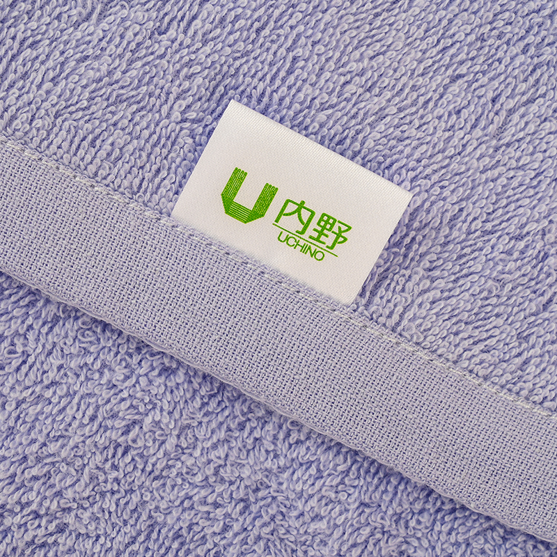 内野(UCHINO) 素雅织意浴面巾三件套HU-HY07J07浴巾*1+面巾*1+方巾*1高清大图
