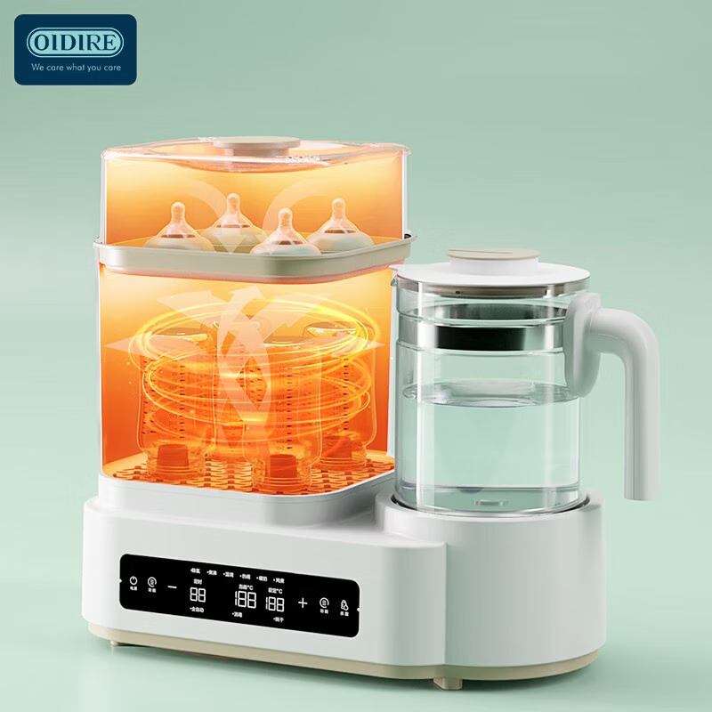 奥帝尔 (OIDIRE)ODI-TNQ1C多功能UV消毒烘干调奶器(UV紫外线杀菌+炖盅)高清大图