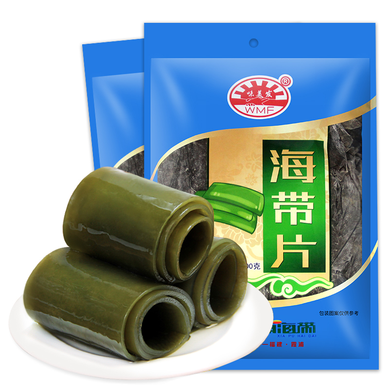 味美发 海产干货 海带片400gX2袋 昆布凉拌煲汤食材