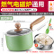 16cm绿色 燃气/电磁炉通用款[送304蒸格+料理勺] 苏泊尔宝宝辅食锅奶锅泡面锅麦饭石不粘锅家用多功能婴儿奶锅煮面