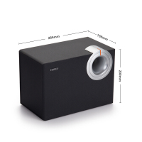 漫步者(EDIFIER) R201T06 2.1声道 多媒体音箱 音响 电脑音箱 黑色 木质