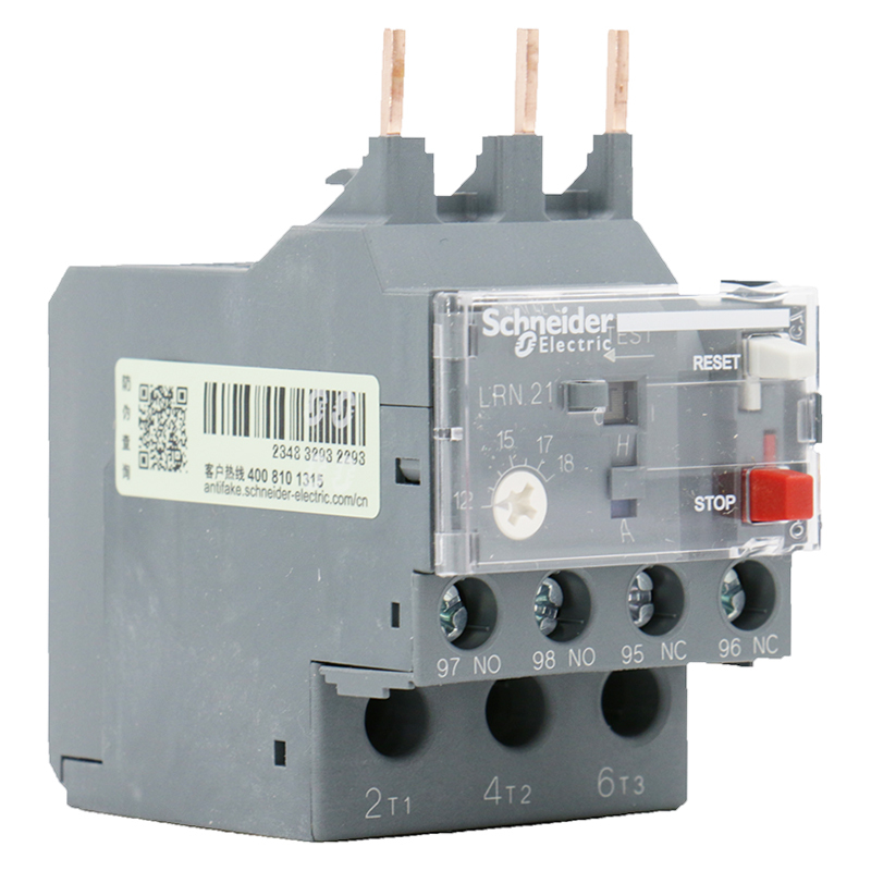 施耐德电气 EasyPact D3N LRN 电热式 12-18A 过载继电器 LRN21N