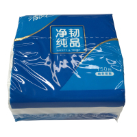 清风 新韧纯品 加厚 加韧 丝滑触感 柔软 细腻 抽取式软装面纸 100包/箱 单箱价格