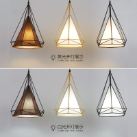 欧普照明led吊灯餐厅灯具客厅三头餐吊灯饰现代简约创意个性