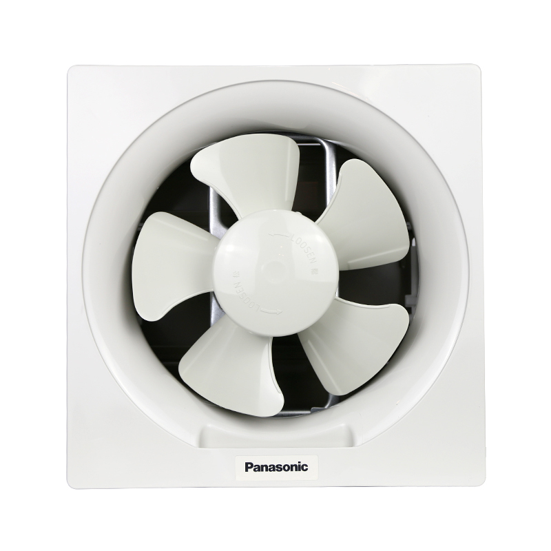 松下(Panasonic)抽风扇百叶窗方型墙壁仓库厂房换气扇排气扇大风量直排厨房卫生间排风扇10寸FV-25VW3