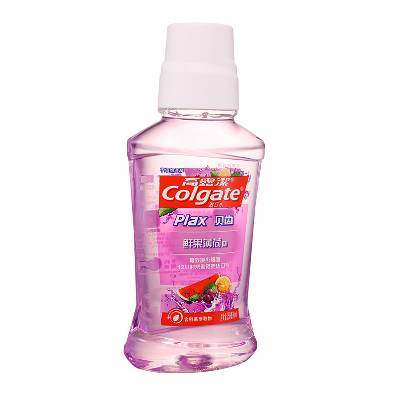 高露洁(Colgate)贝齿鲜果薄荷漱口水250ml