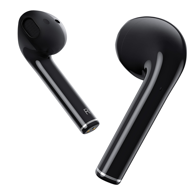 realme 真我 Buds Air 幻耳 黑色 超低时延 无线充电 开盖闪连 无线耳机蓝牙耳机 苹果安卓适用