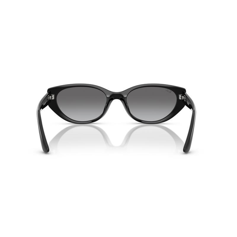 RayBan代购雷朋墨镜男士时尚太阳眼镜黑色框架深灰镜片优雅防晒