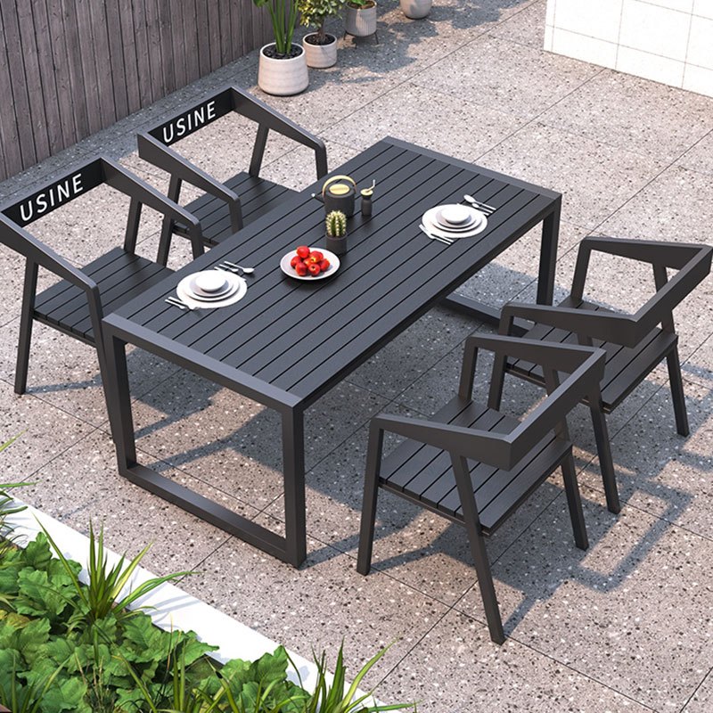 苏宁 金菲罗格 办公家具 户外休闲防腐木单椅 A款单椅高清大图