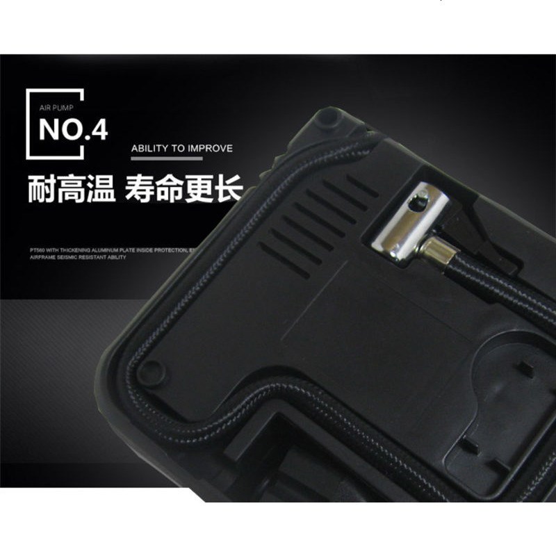 电动车充气泵48-72V通用型 电动车载打气筒电瓶车60V轮胎打气泵
