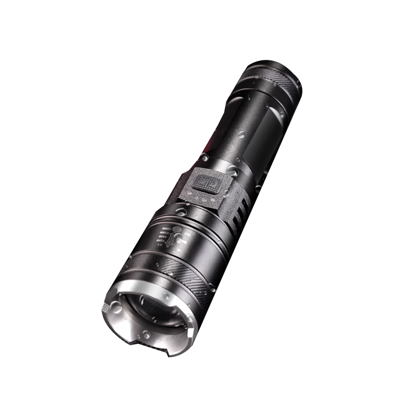 硕森超亮手电筒GM99一电-智能电显-可充手机-速变焦-type-c快充高清大图