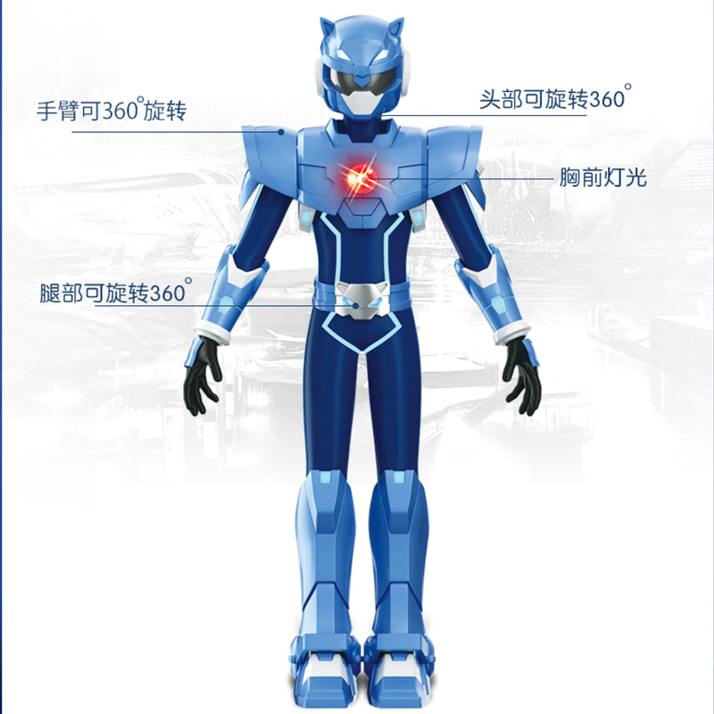 JUMPGO正版迷你特工队X机器人玩具光之弗特露西塞米秘密战警S1 [S1武器]麦克斯8718高清大图