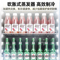 星星(XINGX)立式大型展示柜家用商用大容量冷藏保鲜柜风直冷超市便利店小卖部玻璃门啤酒饮料展示柜LSC-315C