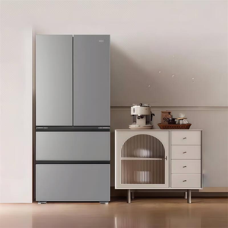 海尔(Haier)BCD-500WGHFDEDH9U1 500L法式超薄冰箱2025年新款一级能效节能风冷无霜家用电冰箱