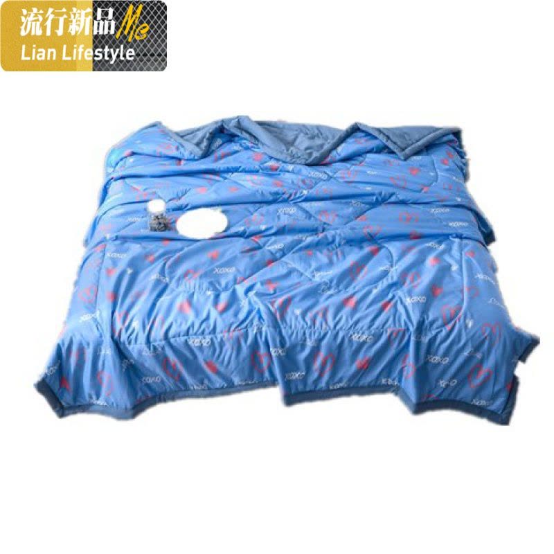 洛卡棉空调被夏凉被薄款夏季被子单人学生双人薄被子春秋被芯可机 三维工匠图片