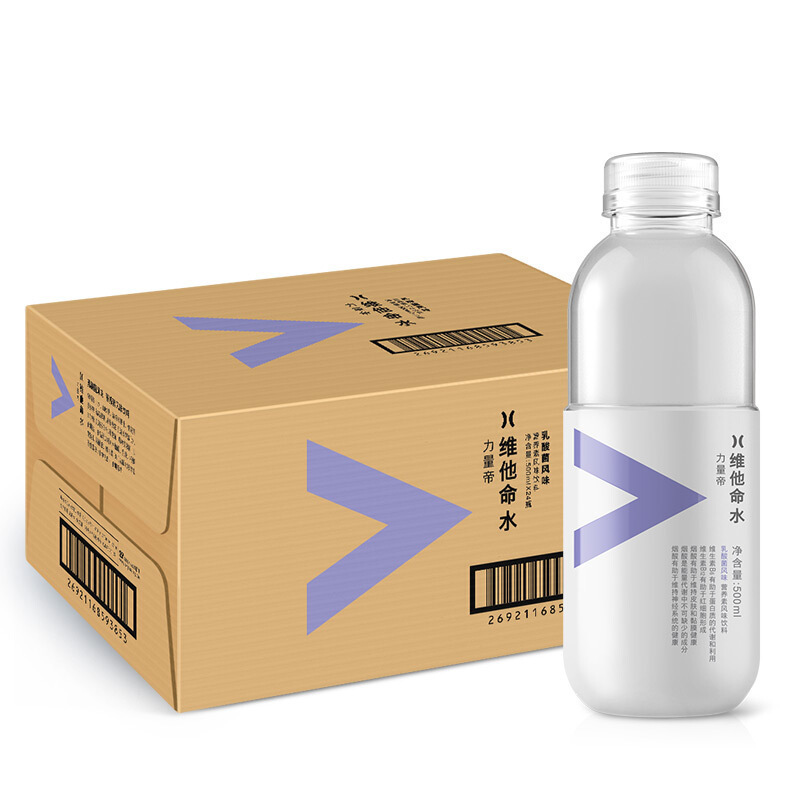 力量帝维他命水乳酸菌风味500ml