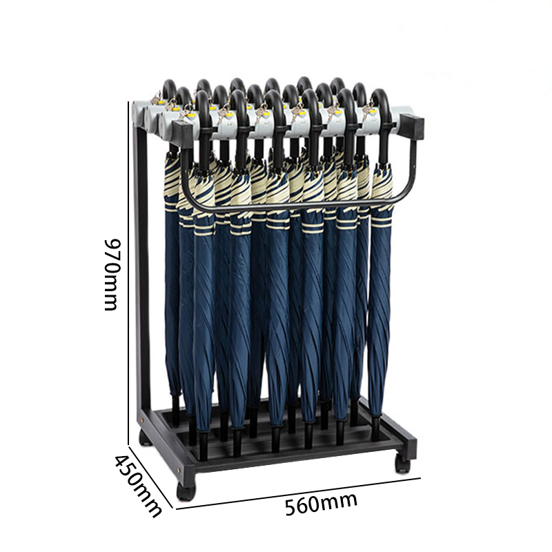 豫汉迎雨伞架带伞 18头雨伞架带伞560*450*970mm套 默认